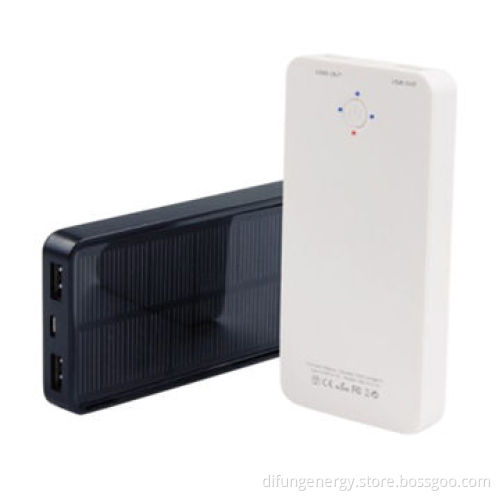5,000mAh Solar Mobile Charger with Dual USB Ports